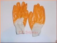 Перчатки трикотажные с нитриловым покрытием